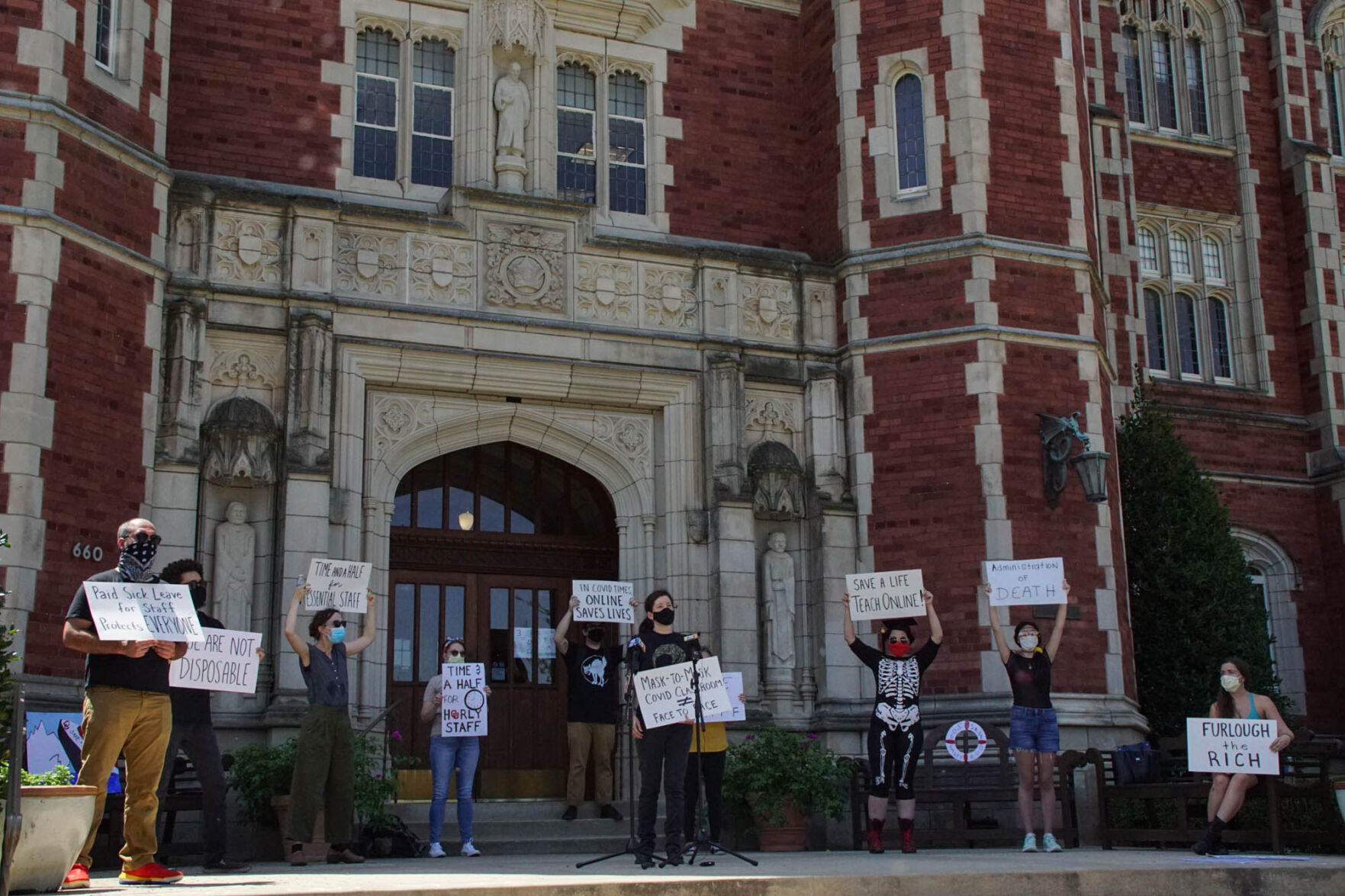 Protesters
